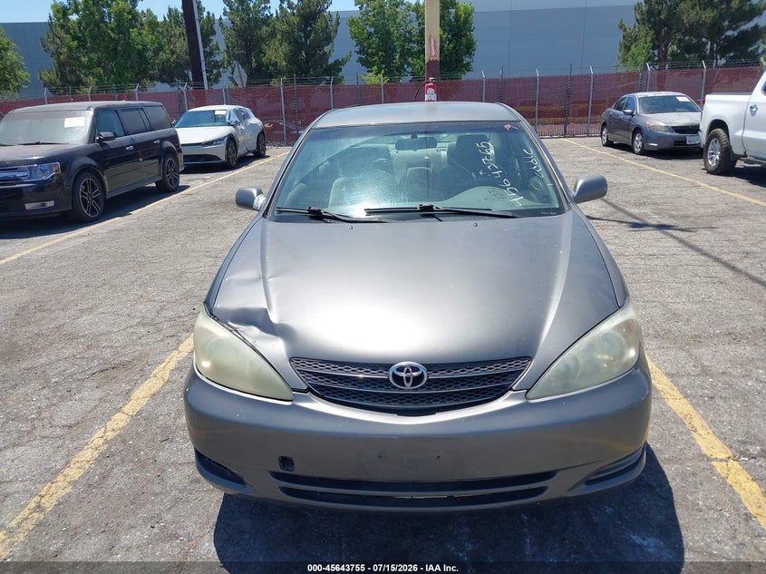 2002 Toyota Camry VIN JTDBE32K220038424 IAAI salvage auction — NORMAL WEAR, Clear - Dealer Only (California), sold $475 on 2026-07-28 (photo 6)