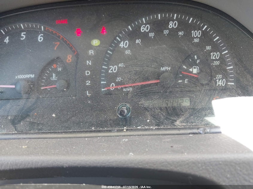 2002 Toyota Camry VIN JTDBE32K220038424 IAAI salvage auction — NORMAL WEAR, Clear - Dealer Only (California), sold $475 on 2026-07-28 (photo 7)