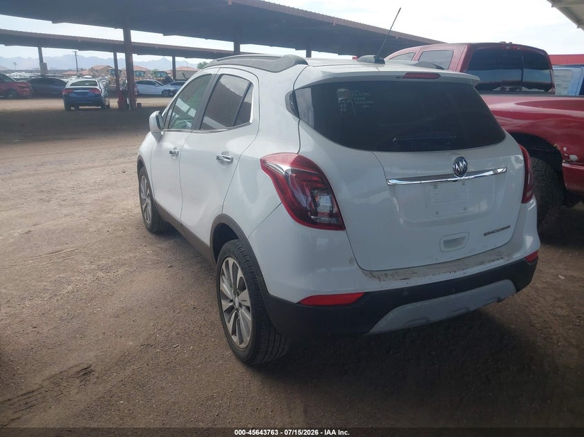 2020 Buick Encore VIN KL4CJASB8LB028176 IAAI salvage auction — NORMAL WEAR, Clear (Arizona), sold $825 on 2026-07-21 (photo 3)