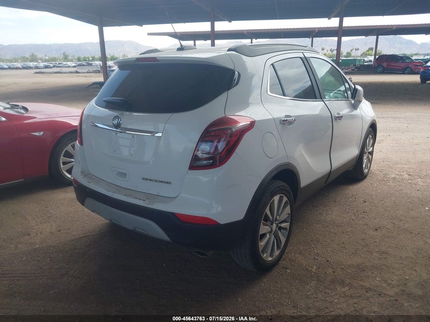 2020 Buick Encore VIN KL4CJASB8LB028176 IAAI salvage auction — NORMAL WEAR, Clear (Arizona), sold $825 on 2026-07-21 (photo 4)