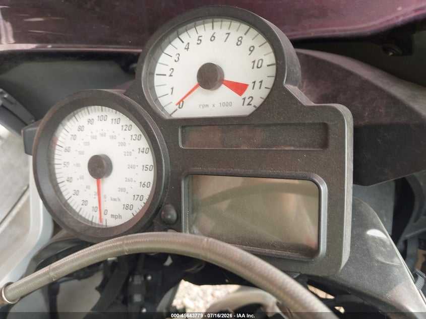 2007 BMW K 1200 VIN WB10595077ZP85327 IAAI salvage auction — NORMAL WEAR, Clear (Michigan), sold $150 on 2026-07-23 (photo 7)