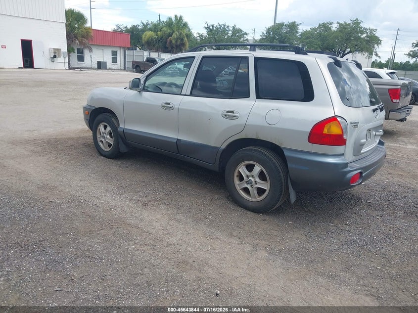 2002 Hyundai Santa fe VIN KM8SC13D22U276580 IAAI salvage auction — NORMAL WEAR, Clear (Florida), sold $75 on 2026-07-29 (photo 3)
