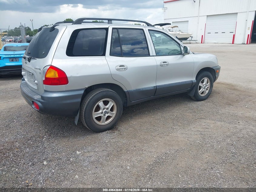 2002 Hyundai Santa fe VIN KM8SC13D22U276580 IAAI salvage auction — NORMAL WEAR, Clear (Florida), sold $75 on 2026-07-29 (photo 4)