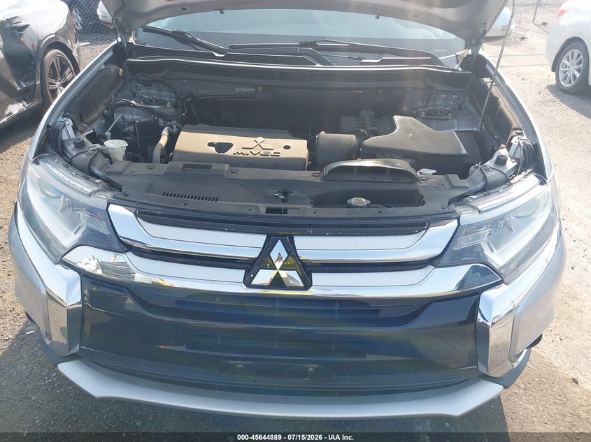 2016 Mitsubishi Outlander VIN JA4AZ3A30GZ004960 IAAI salvage auction — NORMAL WEAR, Clear (Virginia), sold $725 on 2026-07-21 (photo 6)
