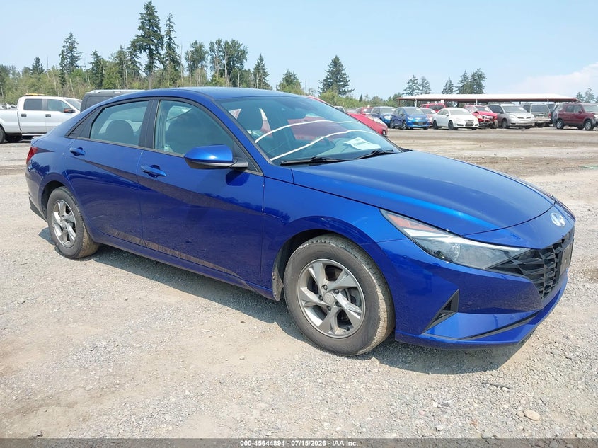 2021 Hyundai Elantra VIN 5NPLL4AG2MH050026 — IAAI salvage auction photo