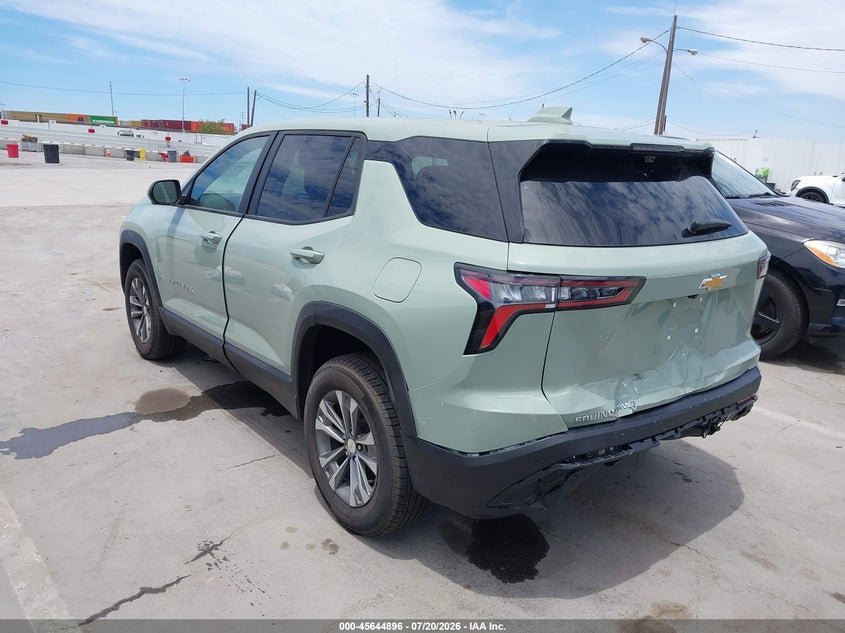 2026 Chevrolet Equinox VIN 3GNAXPEGXTL375293 IAAI salvage auction — REAR END, Clear (California), sold $16,450 on 2026-07-29 (photo 3)