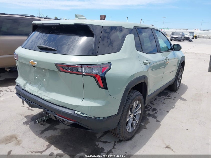 2026 Chevrolet Equinox VIN 3GNAXPEGXTL375293 IAAI salvage auction — REAR END, Clear (California), sold $16,450 on 2026-07-29 (photo 4)