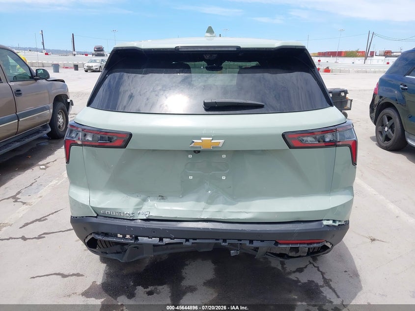 2026 Chevrolet Equinox VIN 3GNAXPEGXTL375293 IAAI salvage auction — REAR END, Clear (California), sold $16,450 on 2026-07-29 (photo 6)