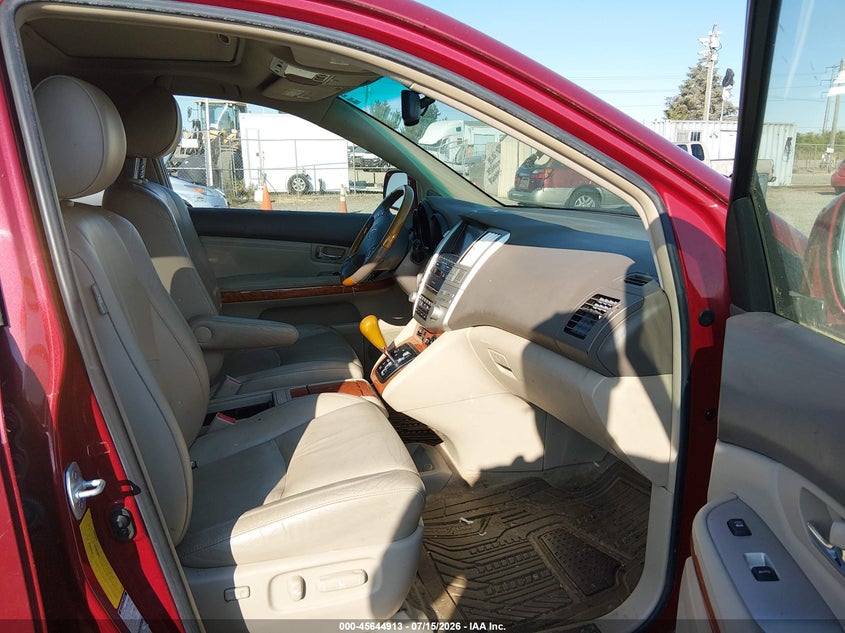 2009 Lexus Rx 350 VIN JTJHK31U992052628 IAAI salvage auction — NORMAL WEAR, Peddle Clear Public-Restricted (Oregon), sold $475 on 2026-07-29 (photo 5)