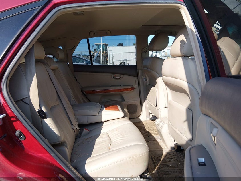 2009 Lexus Rx 350 VIN JTJHK31U992052628 IAAI salvage auction — NORMAL WEAR, Peddle Clear Public-Restricted (Oregon), sold $475 on 2026-07-29 (photo 8)