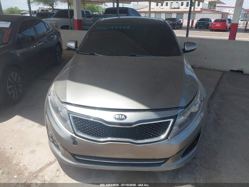 2014 Kia Optima VIN 5XXGR4A69EG303704 IAAI salvage auction — FRONT END, Restored (Arizona), sold $325 on 2026-07-21 (photo 6)