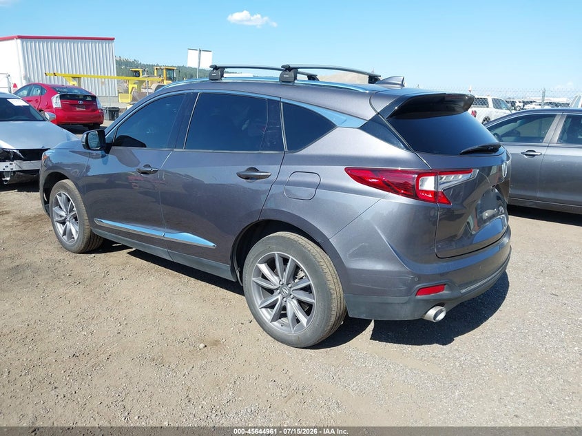 2020 Acura Rdx VIN 5J8TC2H54LL041963 IAAI salvage auction — SIDE, Salvage Title, sold $4,350 on 2026-07-31 (photo 3)