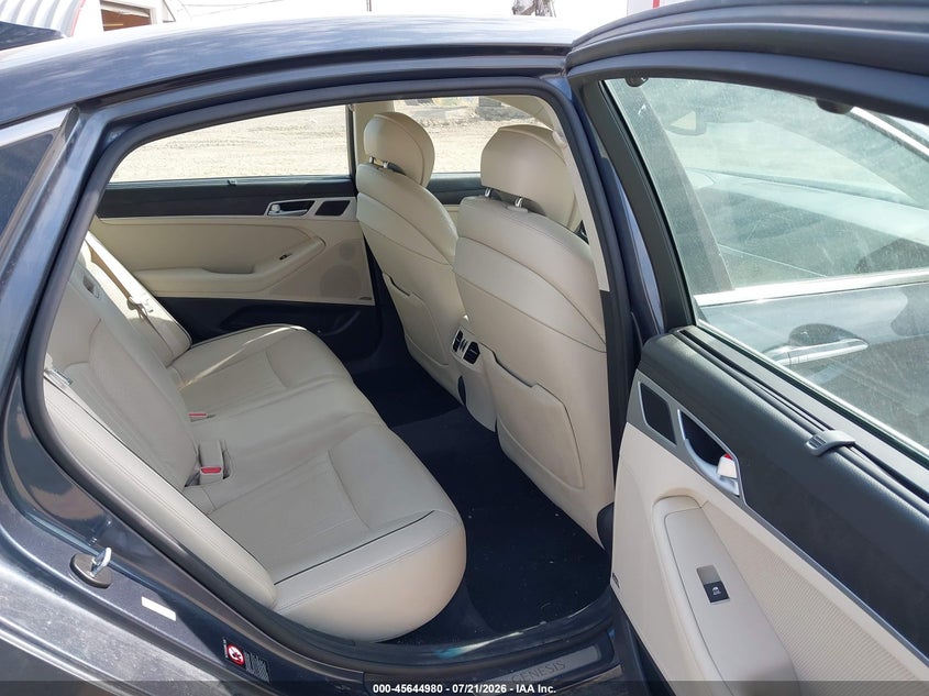 2017 Genesis G80 VIN KMHGN4JE2HU176422 IAAI salvage auction — FRONT END, Salvage Title, sold $3,550 on 2026-09-02 (photo 8)