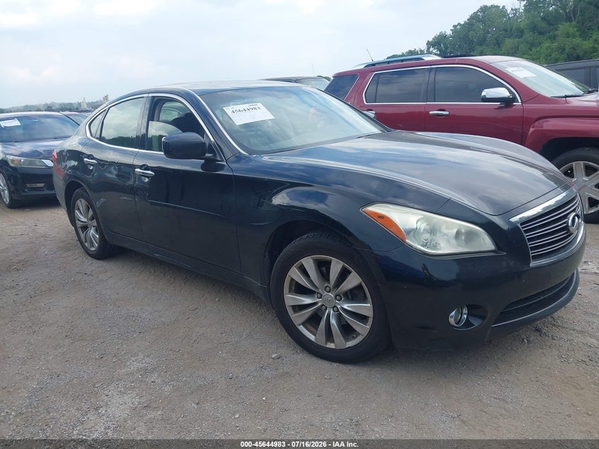 2012 Infiniti M VIN JN1BY1AR1CM396606 IAAI salvage auction — NORMAL WEAR, Clear (Kansas), sold $25 on 2026-07-29 (photo 1)