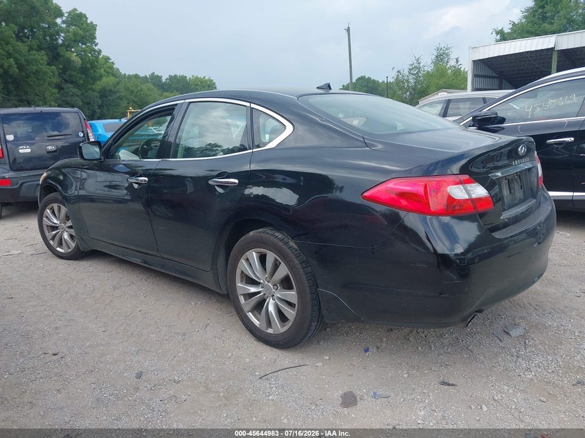 2012 Infiniti M VIN JN1BY1AR1CM396606 IAAI salvage auction — NORMAL WEAR, Clear (Kansas), sold $25 on 2026-07-29 (photo 3)