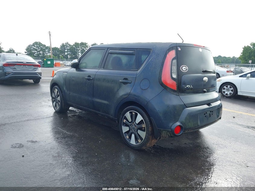 2014 Kia Soul VIN KNDJX3A54E7065220 IAAI salvage auction — NORMAL WEAR, Clear (Georgia), sold $1,450 on 2026-07-22 (photo 3)
