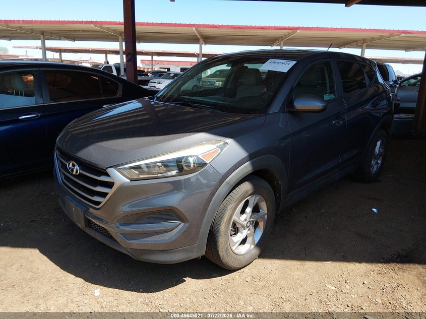2018 Hyundai Tucson VIN KM8J2CA40JU824295 IAAI salvage auction — REAR END, Salvage (Arizona), sold $2,700 on 2026-07-27 (photo 2)