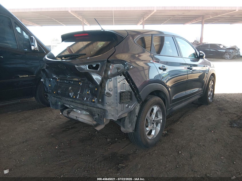 2018 Hyundai Tucson VIN KM8J2CA40JU824295 IAAI salvage auction — REAR END, Salvage (Arizona), sold $2,700 on 2026-07-27 (photo 4)