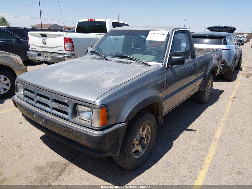 1991 Mazda B2600 VIN JM2UF4146M0145246 IAAI salvage auction — NORMAL WEAR, Clear (Colorado), sold $700 on 2026-07-28 (photo 2)