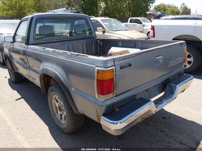 1991 Mazda B2600 VIN JM2UF4146M0145246 IAAI salvage auction — NORMAL WEAR, Clear (Colorado), sold $700 on 2026-07-28 (photo 3)