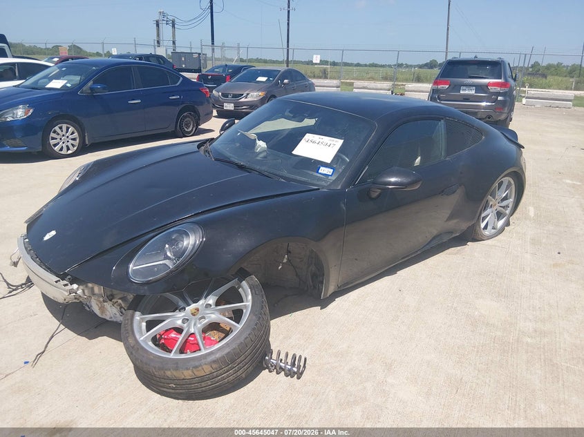 2020 Porsche 911 VIN WP0AB2A91LS225947 IAAI salvage auction — FRONT END, Salvage Title, sold $26,250 on 2026-08-14 (photo 2)