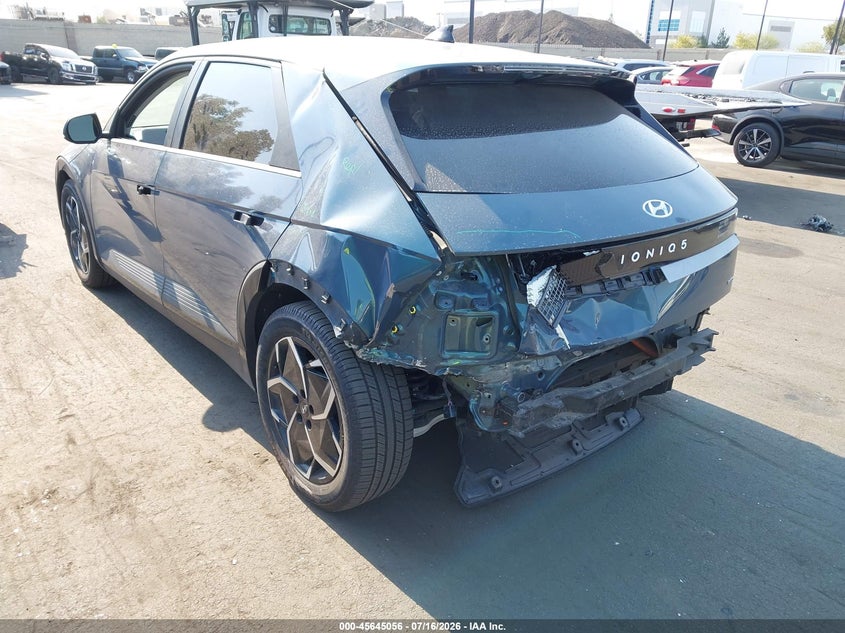2022 Hyundai Ioniq 5 VIN KM8KMDAF6NU053403 IAAI salvage auction — REAR END, Wait Title, sold $7,500 on 2026-08-14 (photo 6)