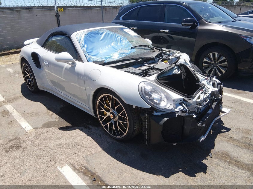 2015 Porsche 911 VIN WP0CD2A92FS178077 IAAI salvage auction — FRONT END, Mv-907A (New York), sold $11,300 on 2026-07-29 (photo 1)