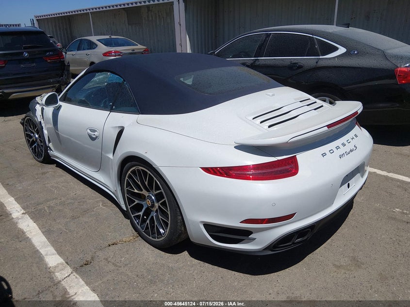 2015 Porsche 911 VIN WP0CD2A92FS178077 IAAI salvage auction — FRONT END, Mv-907A (New York), sold $11,300 on 2026-07-29 (photo 3)