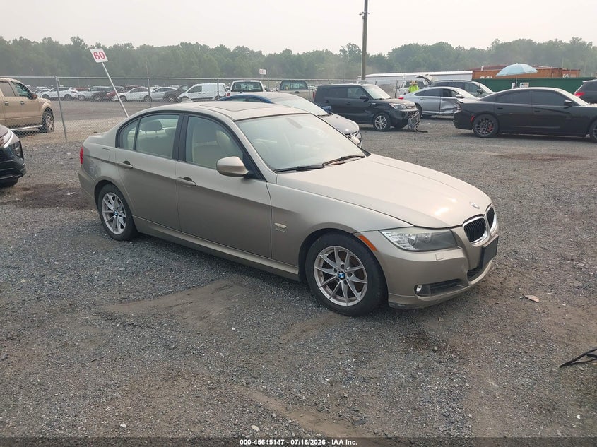 2010 BMW 3 series VIN WBAPK5C58AA646893 IAAI salvage auction — NORMAL WEAR, Clear (Pennsylvania), sold $1,050 on 2026-07-20 (photo 1)