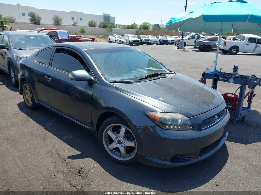 2007 Scion Tc VIN JTKDE177970186152 IAAI salvage auction — SIDE, Salvage Certificate (California), sold $500 on 2026-07-31 (photo 1)