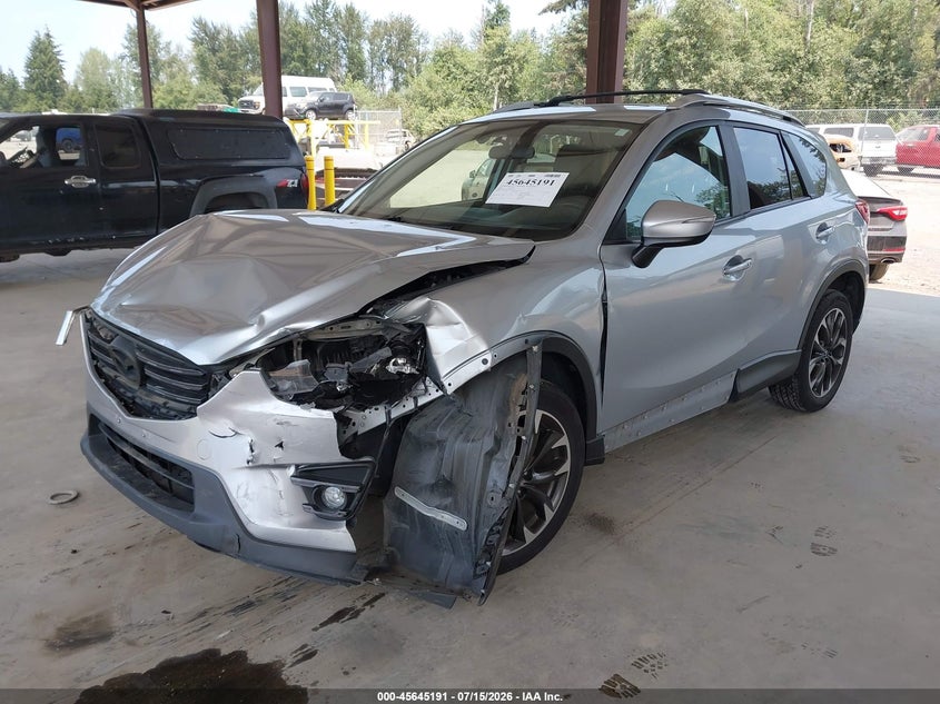 2016 Mazda Cx-5 VIN JM3KE4DY1G0673950 IAAI salvage auction — RIGHT FRONT, Salvage Title, sold $1,400 on 2026-07-30 (photo 2)
