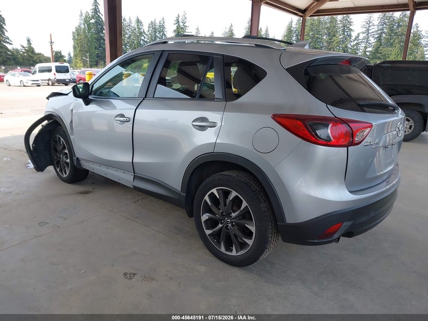 2016 Mazda Cx-5 VIN JM3KE4DY1G0673950 IAAI salvage auction — RIGHT FRONT, Salvage Title, sold $1,400 on 2026-07-30 (photo 3)