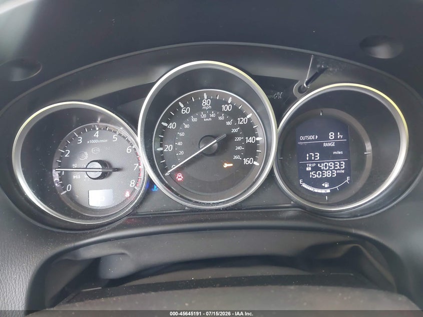 2016 Mazda Cx-5 VIN JM3KE4DY1G0673950 IAAI salvage auction — RIGHT FRONT, Salvage Title, sold $1,400 on 2026-07-30 (photo 7)