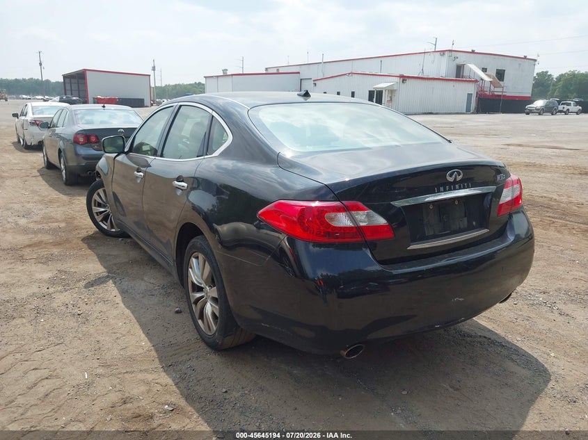2013 Infiniti M37 VIN JN1BY1AR7DM602531 IAAI salvage auction — NORMAL WEAR, Clear (Maryland), sold $25 on 2026-07-29 (photo 3)
