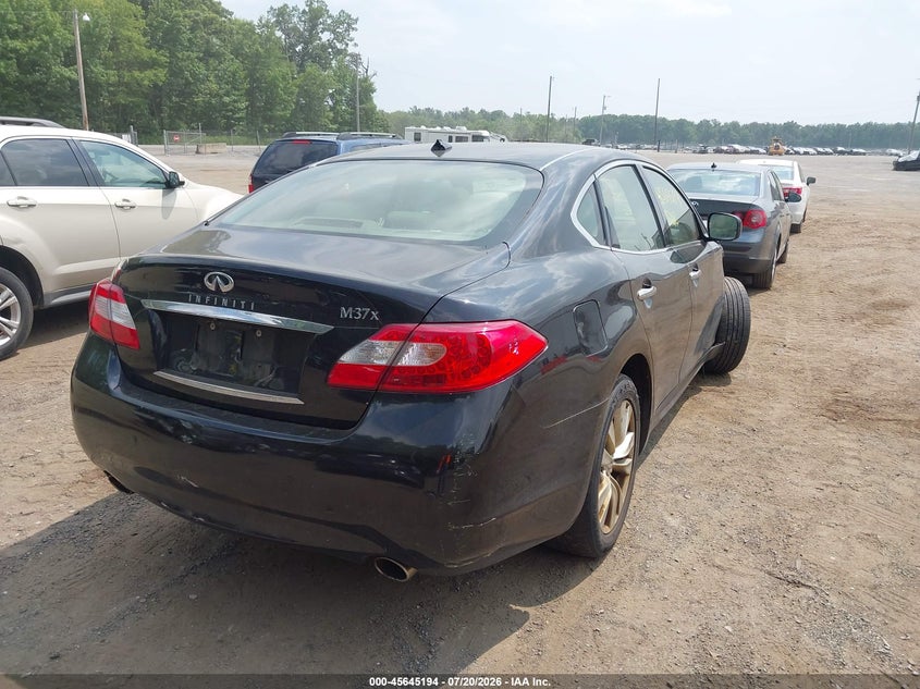 2013 Infiniti M37 VIN JN1BY1AR7DM602531 IAAI salvage auction — NORMAL WEAR, Clear (Maryland), sold $25 on 2026-07-29 (photo 4)