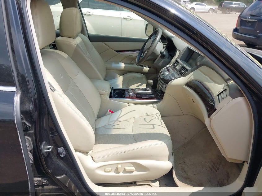2013 Infiniti M37 VIN JN1BY1AR7DM602531 IAAI salvage auction — NORMAL WEAR, Clear (Maryland), sold $25 on 2026-07-29 (photo 5)
