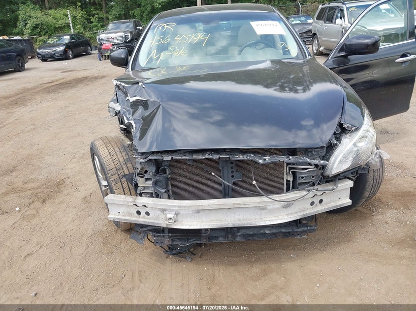 2013 Infiniti M37 VIN JN1BY1AR7DM602531 IAAI salvage auction — NORMAL WEAR, Clear (Maryland), sold $25 on 2026-07-29 (photo 6)