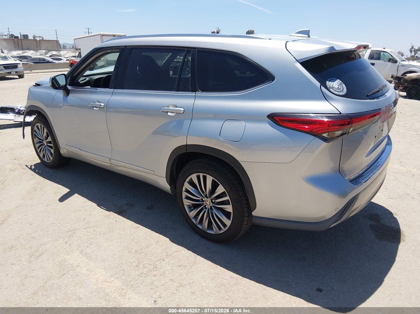 2020 Toyota Highlander VIN 5TDFZRAH8LS010270 IAAI salvage auction — FRONT END, Salvage (California), sold $9,400 on 2026-07-29 (photo 3)