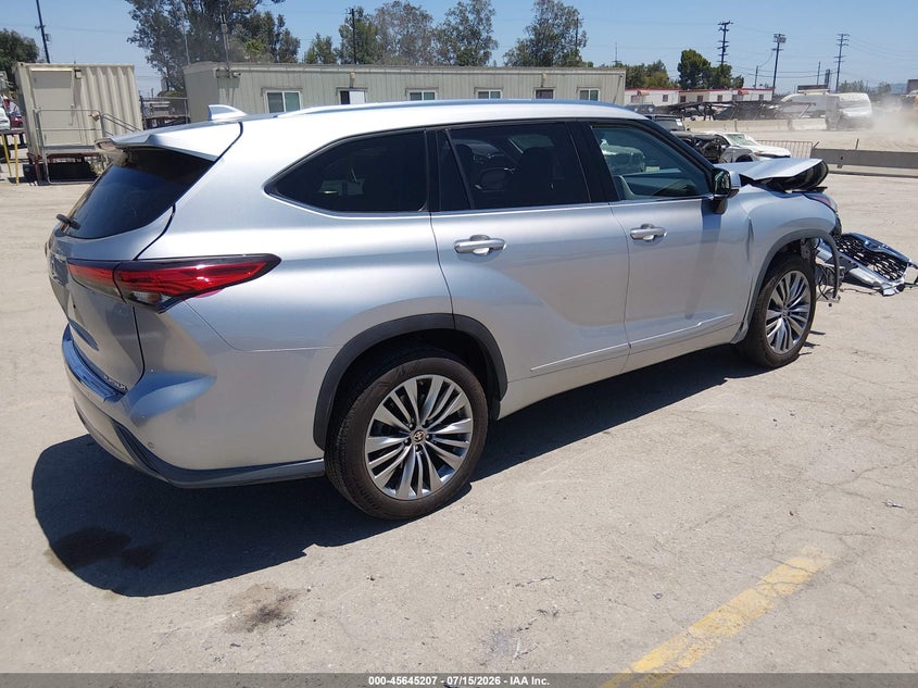 2020 Toyota Highlander VIN 5TDFZRAH8LS010270 IAAI salvage auction — FRONT END, Salvage (California), sold $9,400 on 2026-07-29 (photo 4)