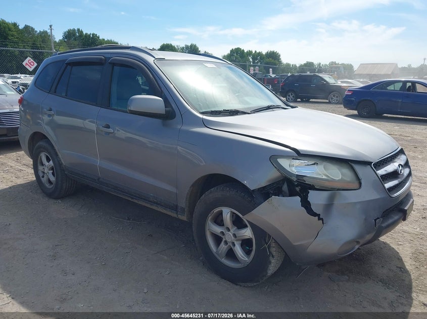 2007 Hyundai Santa fe VIN 5NMSG73D57H083382 IAAI salvage auction — FRONT END, Mv-907A (New York), sold $775 on 2026-07-25 (photo 1)