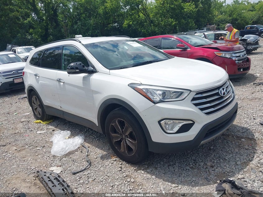 2013 Hyundai Santa fe VIN KM8SN4HF7DU003479 IAAI salvage auction — NORMAL WEAR, Clear (Tennessee), sold $525 on 2026-07-23 (photo 1)