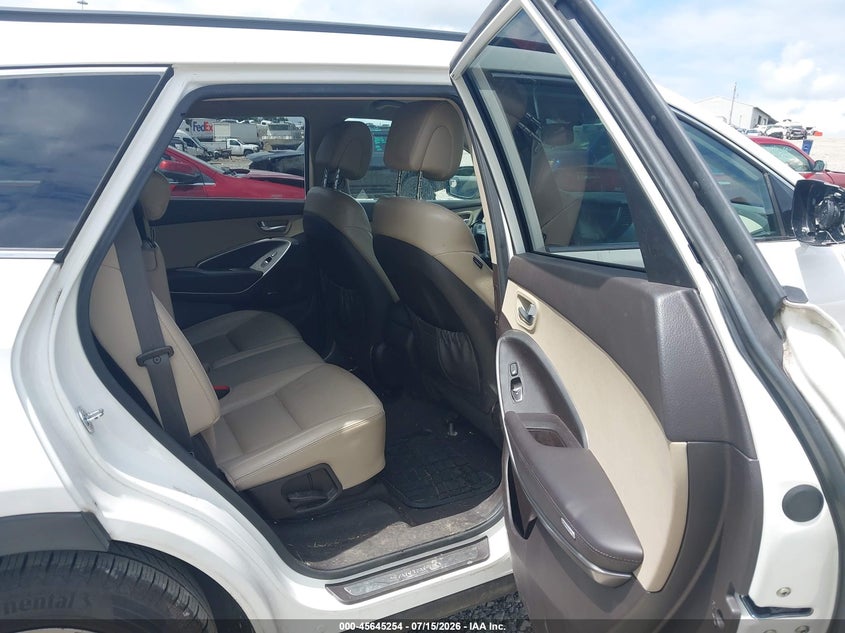 2013 Hyundai Santa fe VIN KM8SN4HF7DU003479 IAAI salvage auction — NORMAL WEAR, Clear (Tennessee), sold $525 on 2026-07-23 (photo 8)