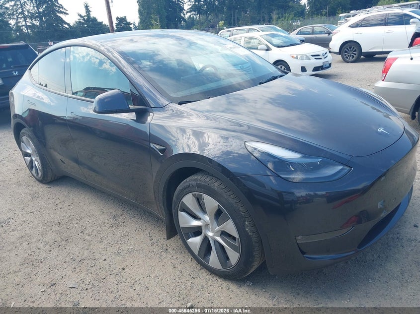 2024 Tesla Model y VIN 7SAYGAEE2RF064132 IAAI salvage auction — LEFT REAR, Bill Of Sale (Washington), sold $16,700 on 2026-07-30 (photo 1)