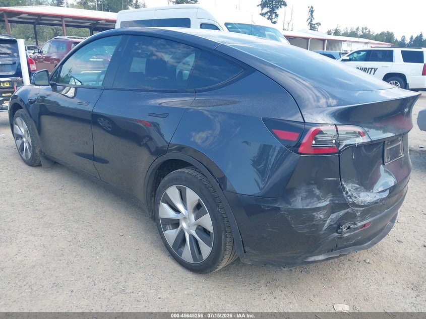 2024 Tesla Model y VIN 7SAYGAEE2RF064132 IAAI salvage auction — LEFT REAR, Bill Of Sale (Washington), sold $16,700 on 2026-07-30 (photo 3)