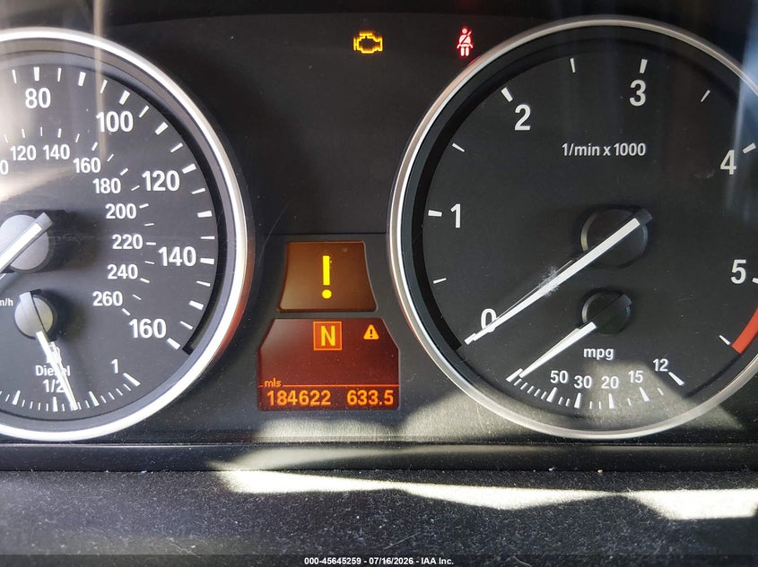 2013 BMW X5 VIN 5UXZW0C51D0B90508 IAAI salvage auction — NORMAL WEAR, Clear-Dealer Only (Oregon), sold $500 on 2026-07-31 (photo 7)