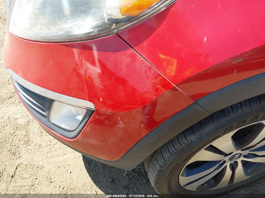 2011 Kia Sportage VIN KNDPCCA26B7152625 IAAI salvage auction — NORMAL WEAR, Clear (Montana), sold $325 on 2026-07-21 (photo 6)