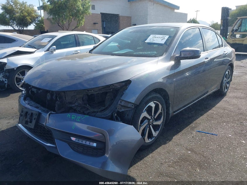 2016 Honda Accord VIN 1HGCR2F03GA119267 IAAI salvage auction — FRONT END, Salvage Title, sold $3,400 on 2026-07-30 (photo 2)