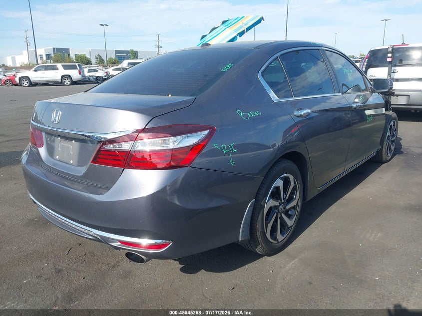 2016 Honda Accord VIN 1HGCR2F03GA119267 IAAI salvage auction — FRONT END, Salvage Title, sold $3,400 on 2026-07-30 (photo 4)