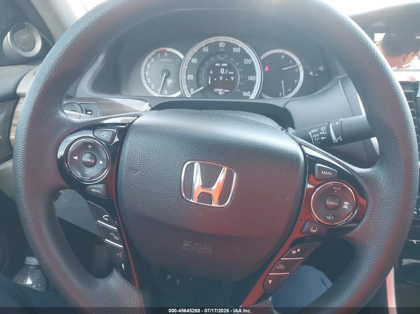 2016 Honda Accord VIN 1HGCR2F03GA119267 IAAI salvage auction — FRONT END, Salvage Title, sold $3,400 on 2026-07-30 (photo 7)