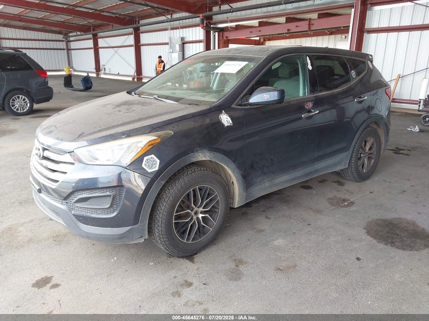 2015 Hyundai Santa fe VIN 5XYZTDLB3FG266585 IAAI salvage auction — NORMAL WEAR, Clear - Dealer Only (California), sold $25 on 2026-07-28 (photo 2)